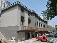 重慶學府大道街外墻改造項目柔性飾材工程案例